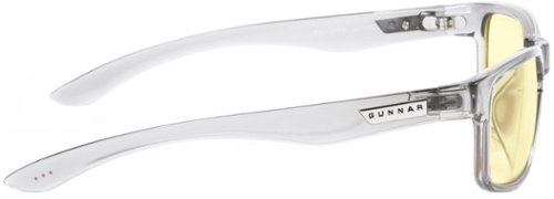 GUNNAR Enigma  Computer Glasses with Blue Light Reduction , Amber Lenses - Grey Crystal SHOP ONLINE
