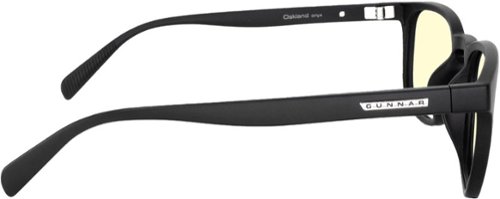 GUNNAR Oakland  Computer Glasses with Blue Light Reduction , Amber Lenses - Onyx WORLDWIDE DELIVERY