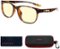 GUNNAR - Rush Computer Glasses with Blue Light Reduction , Amber Lenses - Tortoise-Front_Standard