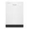 Whirlpool - 24" Top Control Built-In Dishwasher with Boost Cycle and 55 dBA - White-Front_Standard