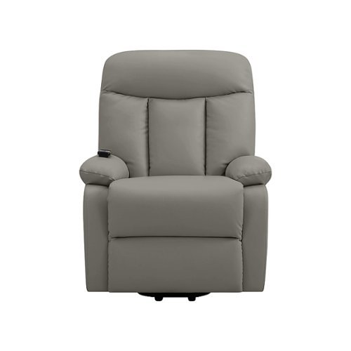 

ProLounger - Kayne PU Power Lift Reclining Chair - Taupe Gray