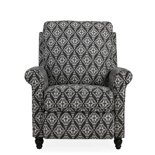 

ProLounger - Lehnor Push Back Recliner Chair - Charcoal Gray