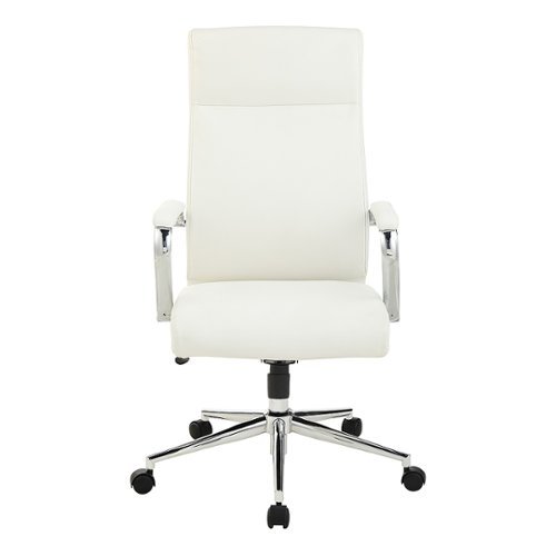 Office Star Products - High Back Antimicrobial Fabric Chair - Dillon Snow