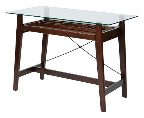 OSP Home Furnishings - Tribeca 42" Tool-Less Computer Desk - Espresso