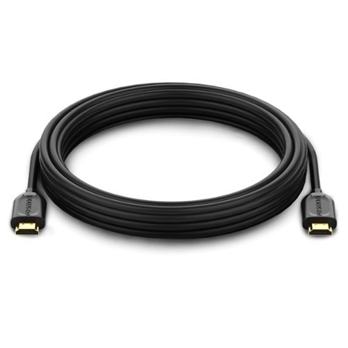 Fosmon - 10ft 4K HDMI Cable, Gold-Plated Premium High Speed, HDMI 2.0 Cable 4K@60Hz/2160p Support 18Gbps - Black-Front_Standard 