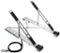 Targus - Portable Laptop Stand + Integrated USB-A Hub - Silver-Front_Standard