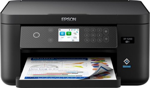  Epson - Expression Home XP-5200 All-in-One Inkjet Printer - Black