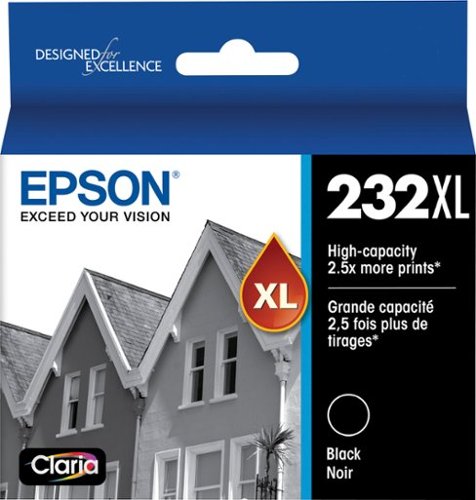 

Epson - T232 High Yield Ink Cartridge - Black