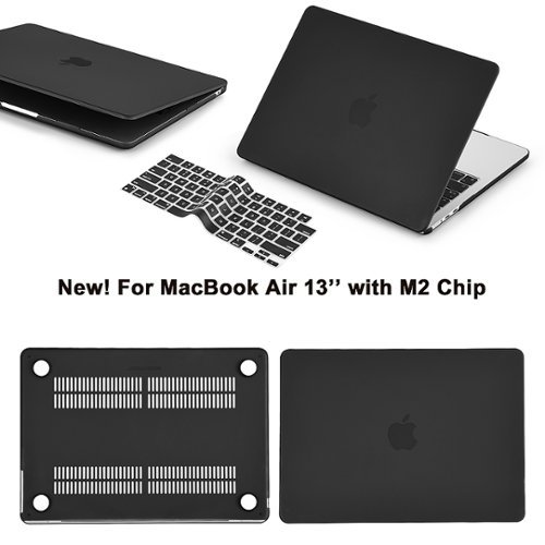 Techprotectus MacBook case for 2022-2025 MacBook Air 13.6  with Apple M2/M3/M4 Chip - Black WHERE TO BUY