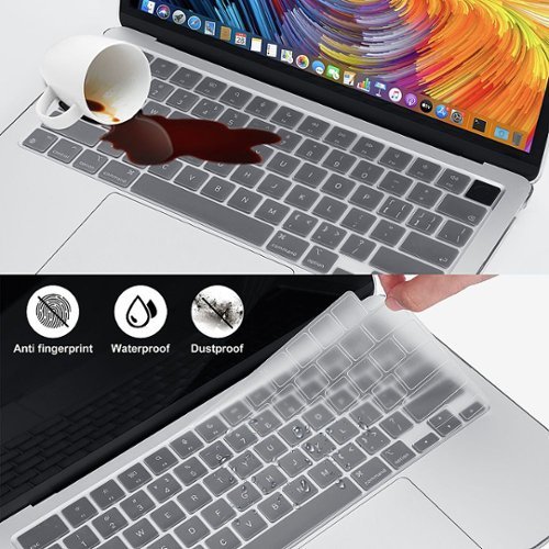 Techprotectus MacBook case for 2022-2025 MacBook Air 13.6 with Apple M2/M3/M4 Chip - Crystal Clear WORLDWIDE DELIVERY