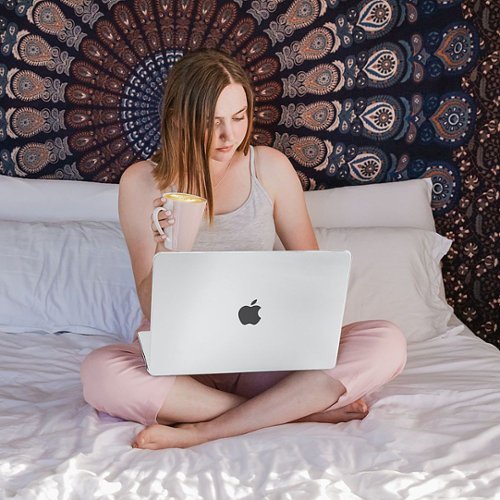 Techprotectus MacBook case for 2022-2025 MacBook Air 13.6 with Apple M2/M3/M4 Chip - Crystal Clear BUY IN EUROPE