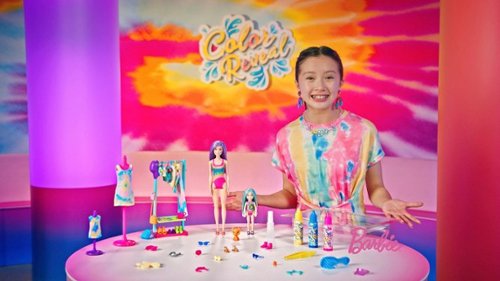 Barbie Color Reveal Tie Dye Fashion Maker with 2 Dolls HOW TO BUY
