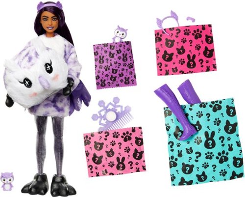 Barbie Cutie Reveal Snowflake Sparkle Series 11.9 Owl Doll WORLDWIDE DELIVERY