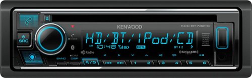 

Kenwood - Bluetooth CD Receiver with Alexa Built in and Satalite Radio Ready - Black