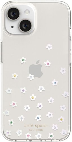 kate spade new york - Protective Hardshell Case for iPhone 14 and iPhone 13 - Flowers