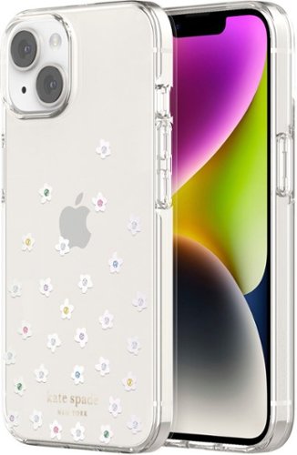 kate spade new york Protective Hardshell Case for iPhone 14 and iPhone 13 - Flowers HOW TO BUY