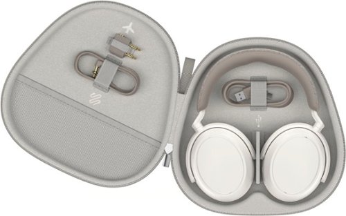 Sennheiser MOMEMTUM 4 Wireless Adaptive Noise-Canceling Over-The-Ear Headphones - White HOW TO BUY