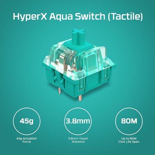 HyperX Alloy Origins PBT Wired Mechanical Red Linear Switch Gaming Keyboard with RGB Back Lighting - Black SHOP ONLINE