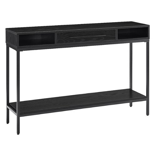 

Camden&Wells - Arroyo Console Table - Blackened Bronze/Black Grain