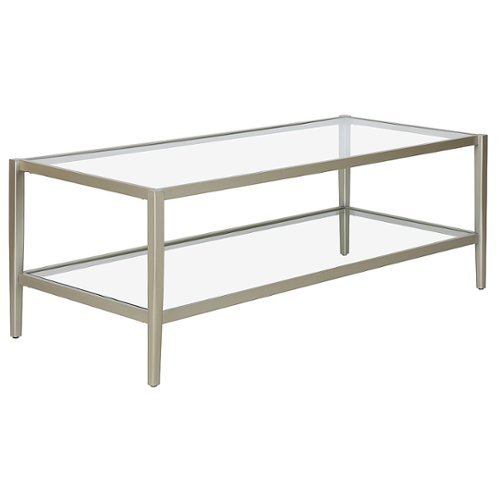 

Camden&Wells - Hera Rectangular Coffee Table - Satin Nickel