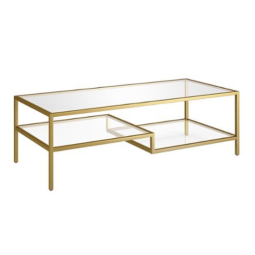 

Camden&Wells - Lovett Rectangular Coffee Table - Brass