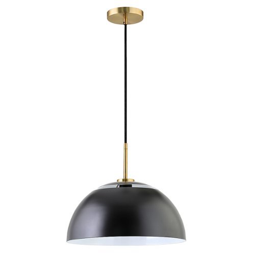 

Camden&Wells - Jordyn Pendant Light - Matte Black/Brushed Brass