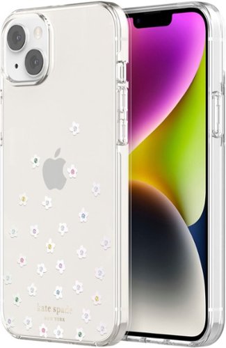 kate spade new york Protective Hardshell case for iPhone 14 Plus - Flowers HOW TO BUY