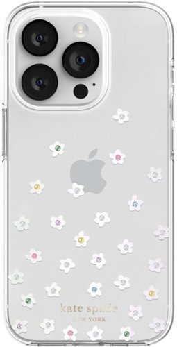 

kate spade new york - Protective Hardshell Case for iPhone 14 Pro - Flowers