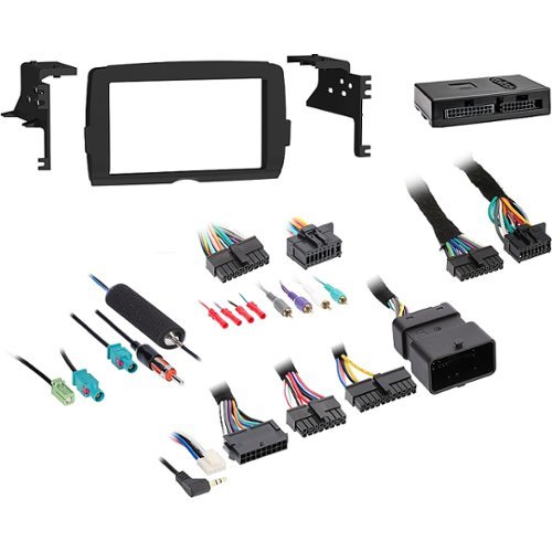 

Metra - Dash Kit for Select Harley-Davidson Vehicles - Matte Black