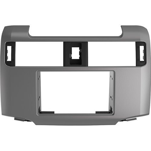 

Metra - Dash Kit for Select 2010-2023 Toyota 4Runner DIN DDIN - Silver