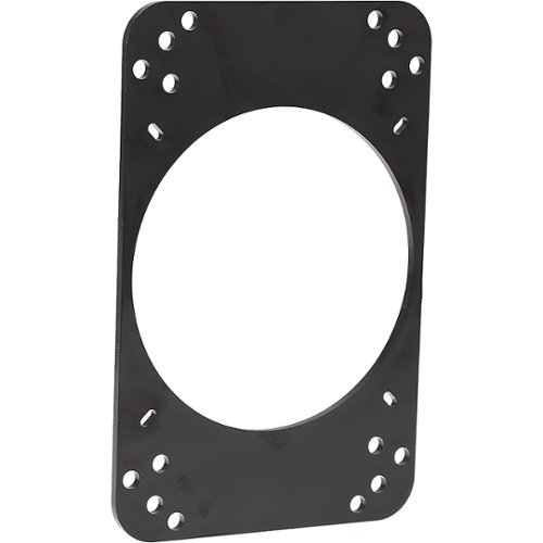 Metra Speaker Adapter Plates for Most Vehicles (2-Pack) - Black GLOBAL SHIPPING