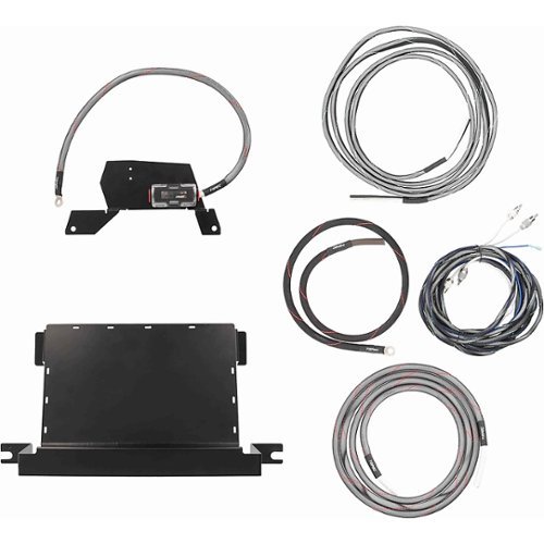Metra - Amp Installation Kit for Select Jeep Vehicles - Black