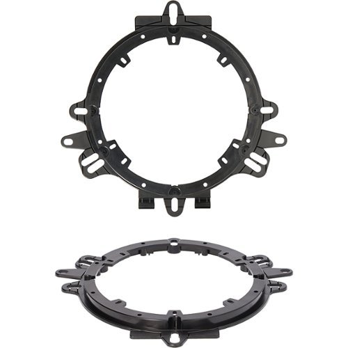 Metra Speaker Mounting Adapter for Most Vehicles (2-Pack) - Black HOW TO BUY