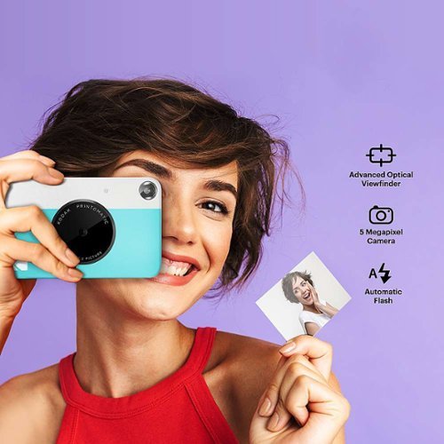 Kodak Printomatic Portable Instant Camera Kit with 2 x 3 Zink Photo Paper & Deluxe Case - Blue HOW TO BUY