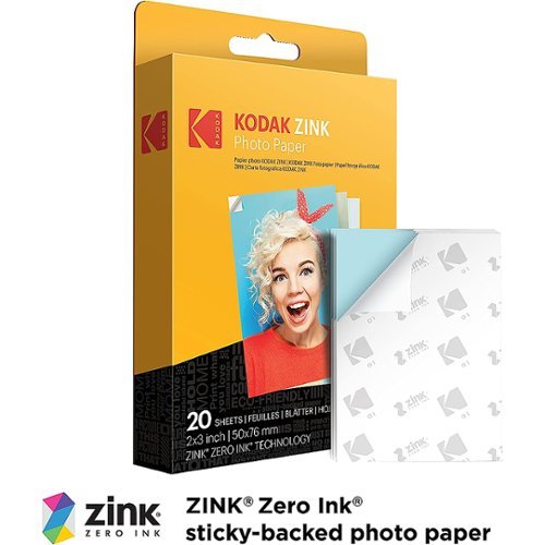 Kodak Printomatic Portable Instant Camera Kit with 2 x 3 Zink Photo Paper & Deluxe Case - Pink WHERE TO BUY