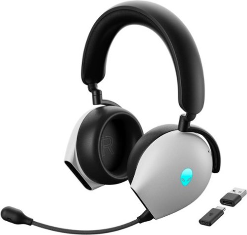 Alienware Stereo Wireless Gaming Headset - AW920H - Lunar Light WORLDWIDE DELIVERY