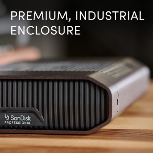 SanDisk Professional G-DRIVE 12TB External USB-C 3.2 Gen2 Hard Drive - Black BUY IN EUROPE