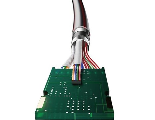 AudioQuest Cherry Cola 48 16.4' 4K-8K-10K 48Gbps In-Wall Rated HDMI Cable - Gray with Red Stripes BUY ONLINE