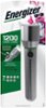 Energizer - Vision HD Rechargeable LED Metal Flashlight (includes USB cable for recharging) - Black-Front_Standard