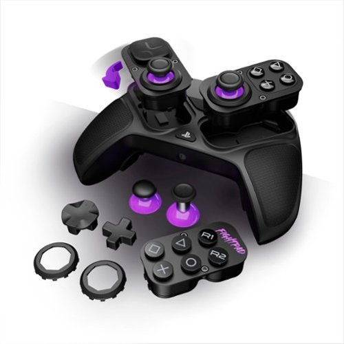 PDP Victrix Pro BFG Wireless Controller for PS5, PS4, and PC, Sony 3D Audio, Modular Buttons/Clutch Triggers/Joystick - Black BUY IN SAUDI ARABIA