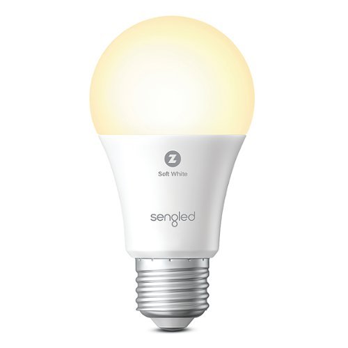 Sengled - Zwave 8.7W A19 LED Light Bulb - White