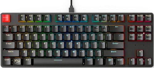 Glorious - GMMK Custom 85% TKL Wired Mechanical Keyboard - Black