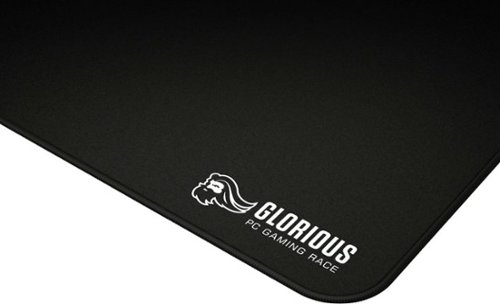 Glorious 3XL Extended Stitched Edge Cloth Gaming Mouse Pad (3XL) - Black GLOBAL SHIPPING