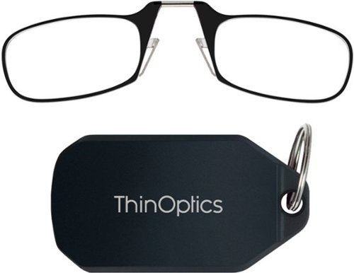 ThinOptics - Keychain with Readers 2.0 - Black
