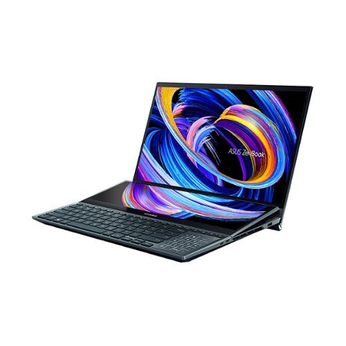 ASUS Zenbook Pro Duo 15 Touch Laptop OLED - Intel Core i9 with 32GB RAM - NVIDIA GeForce RTX 3070 Ti - 1TB SSD - Celestial Blue WORLDWIDE DELIVERY