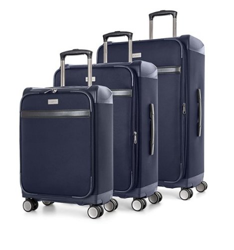 

Bugatti - Washinton Hybrid Spinner Suitcase Set (3-Piece) - Navy