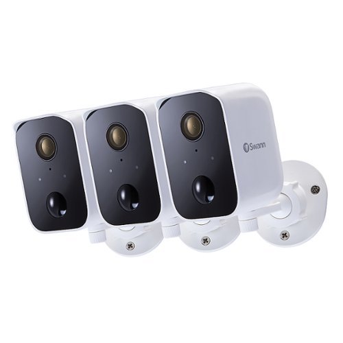 

Swann - CoreCam 3-Camera Indoor/Outdoor Wireless 1080p Security System