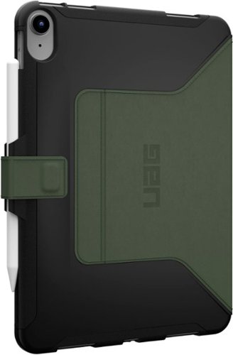 UAG Scout Folio Case for Apple 10.9-Inch iPad (Latest Model 2022) - Black/Olive WORLDWIDE DELIVERY