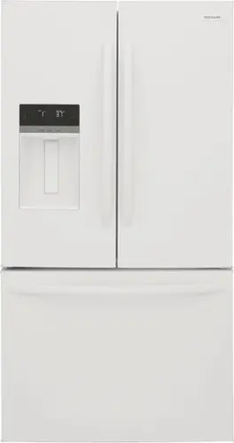 Front. Frigidaire - 27.8 Cu. Ft. French Door Refrigerator - White.