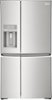 Frigidaire - Gallery 21.3 Cu. Ft. Counter-Depth 4-Door Refrigerator - Smudge Proof Stainless Steel-Front_Standard